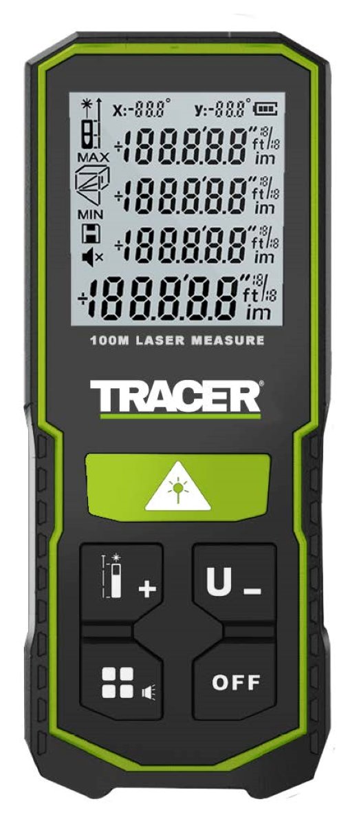 TRACER Laser Enfernungsmesser 100m 