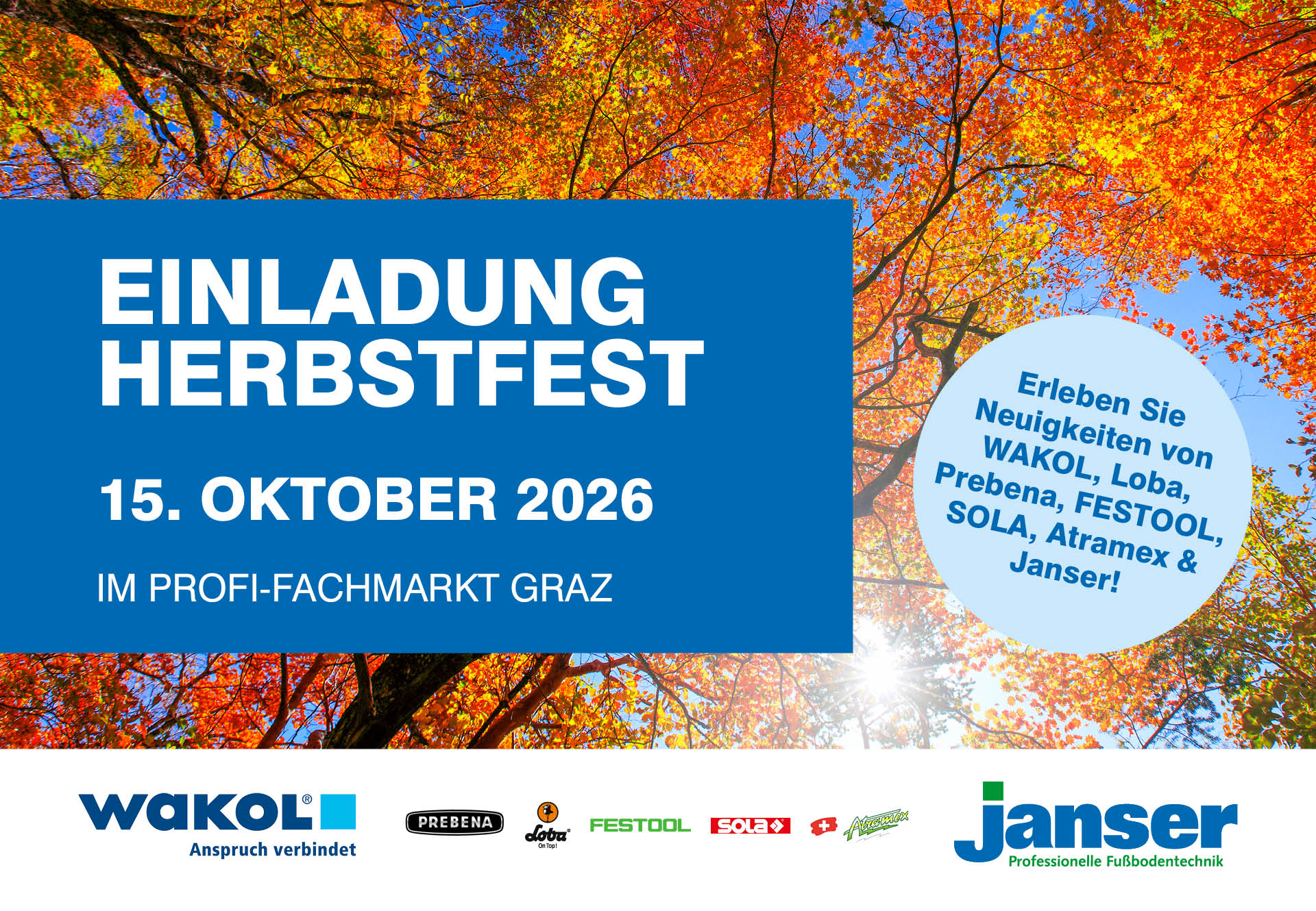 Herbstfest Graz | 15. Oktober 2026