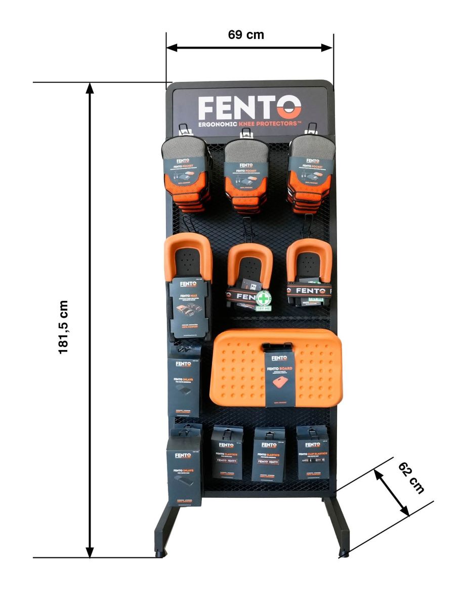 FENTO Floor  Display bestückt