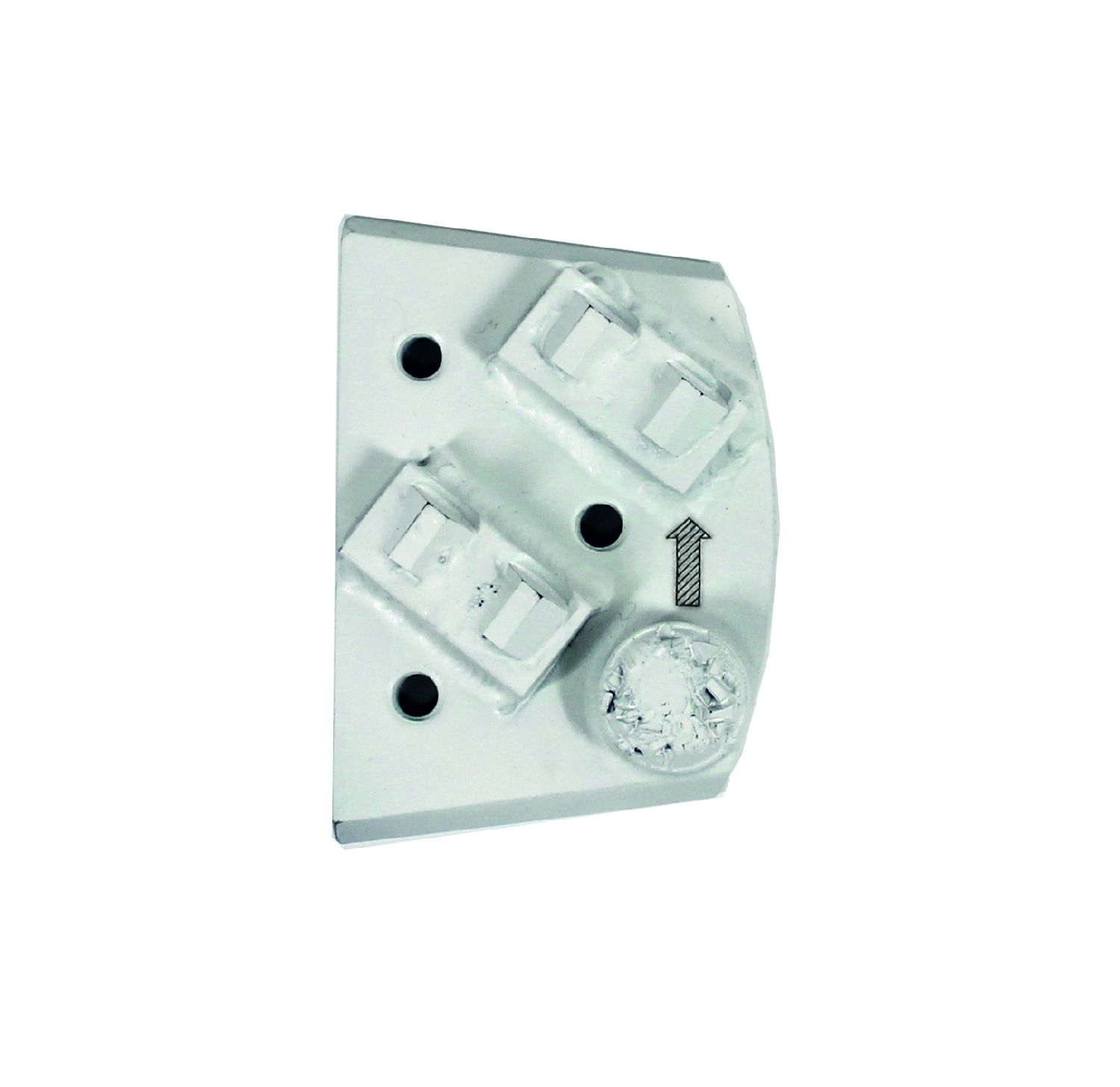 QUICK-CHANGE PKD-4-TRAPEZ  RH 90 grad Segment, weiss 9010