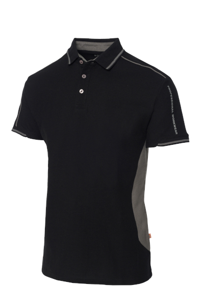 Polo Shirt Active Pro schwarz/ grau  Gr. XL