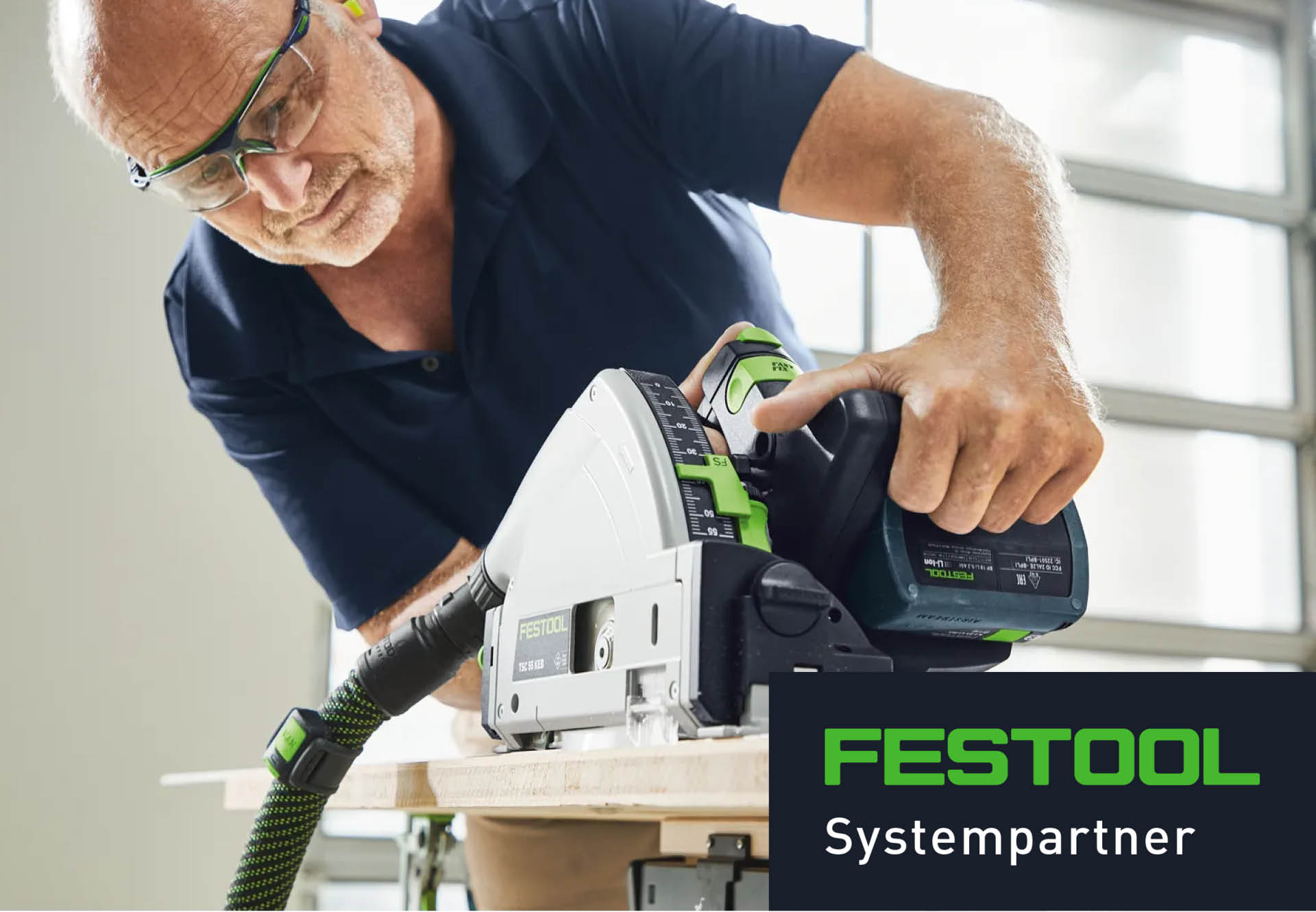 Präzision für Bodenleger: Janser ist Ihr offizieller Festool Systempartner